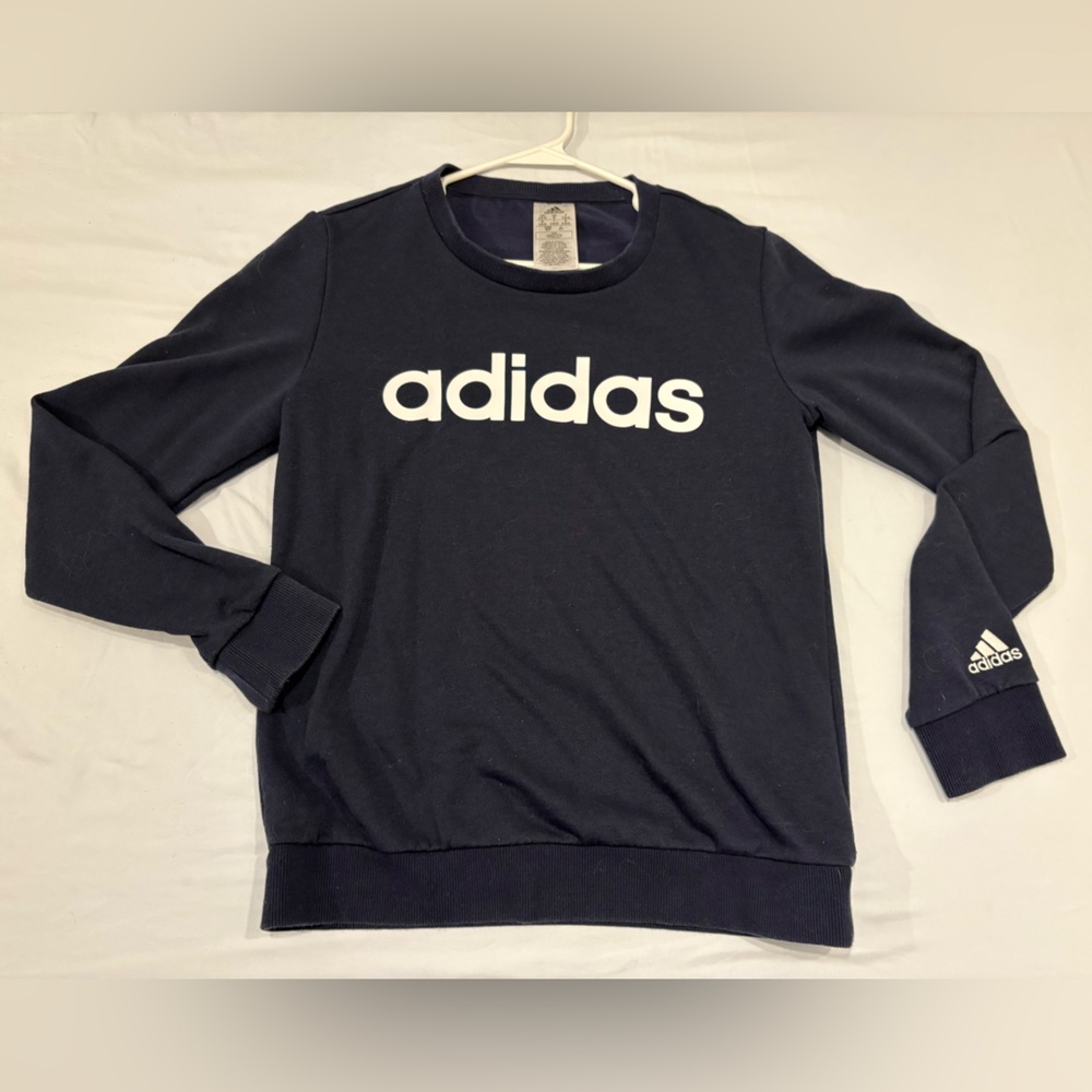 Adidas Dark Blue Crewneck